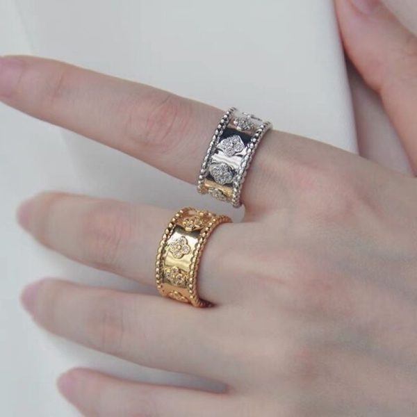 Elegant Clover Ring Online Hot Sale - Image 5