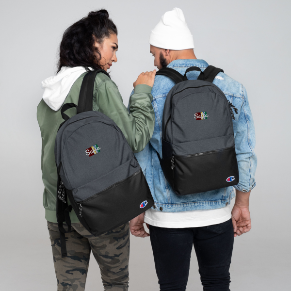 Saffa Embroidered Champion Backpack Online Hot Sale - Image 3