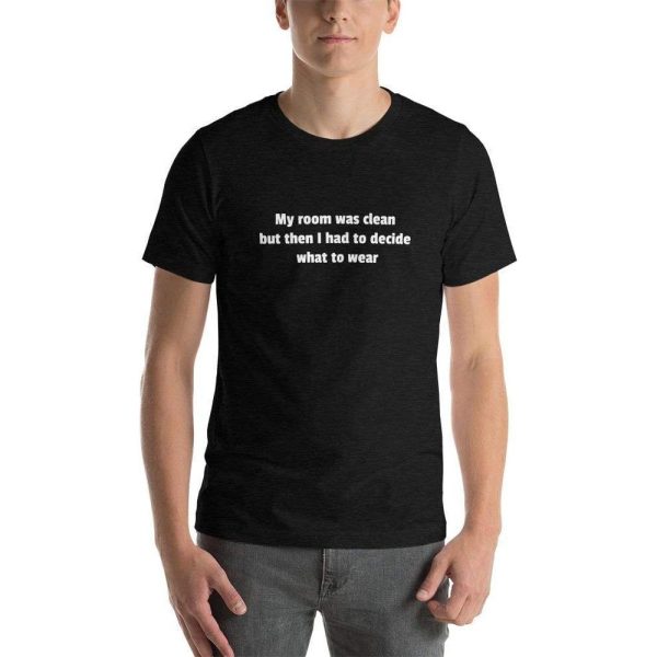 Decide What to Wear Short-Sleeve Unisex T-Shirt Fashion - Image 2