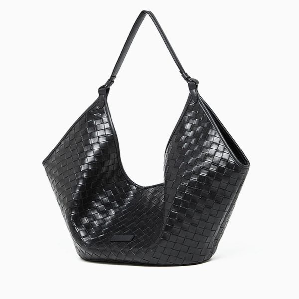 Liza Woven Shoulder Bag Hot on Sale