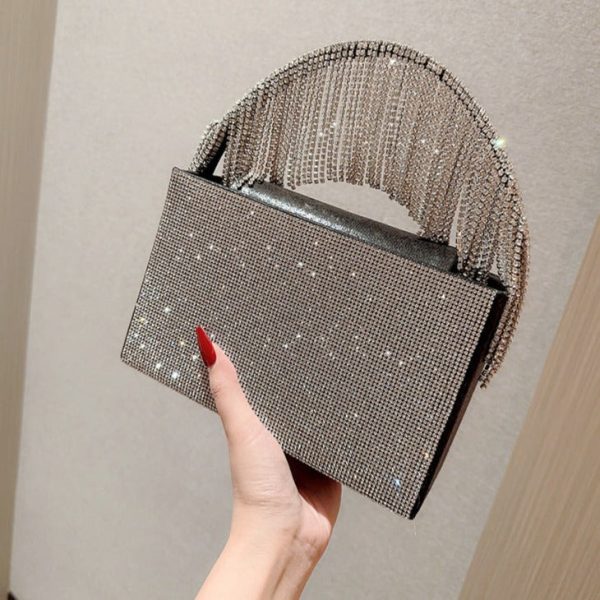 Natalie Sparkling Tassel Handbag Cheap - Image 2
