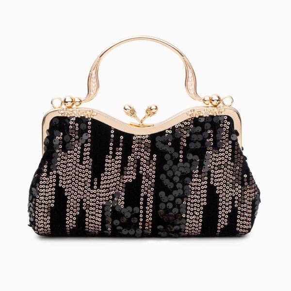 Alyannah Sequin Flannel Handbag Online Sale - Image 5