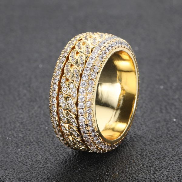 Lavish Spinning Anxiety Ring Hot on Sale - Image 2