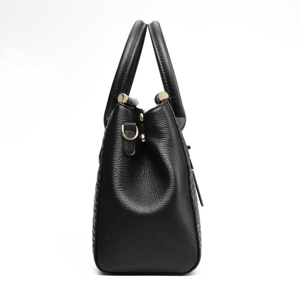 Miriam Genuine Leather Medium Tote Bag Hot on Sale - Image 3