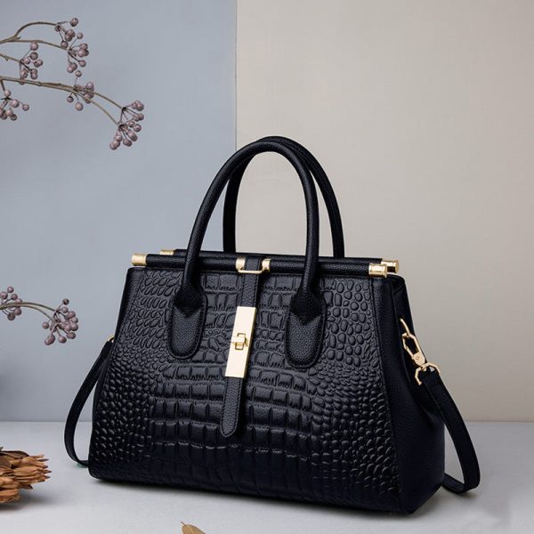 Miriam Genuine Leather Medium Tote Bag Hot on Sale - Image 2