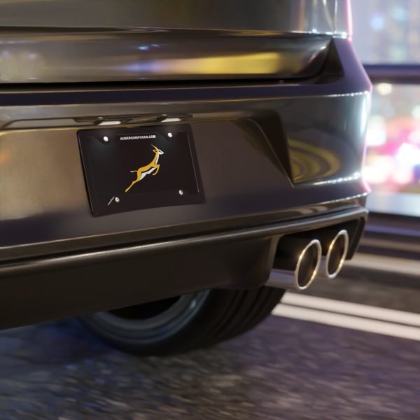 Bokke Black Vanity Plate Sale