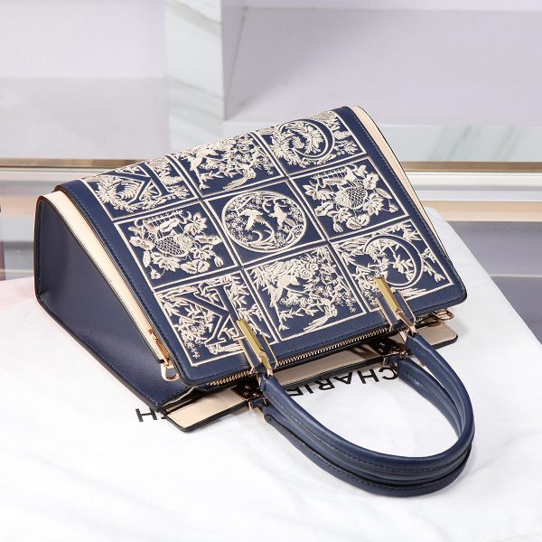 Havilah Embroidery Medium Tote Bag Online Hot Sale - Image 4