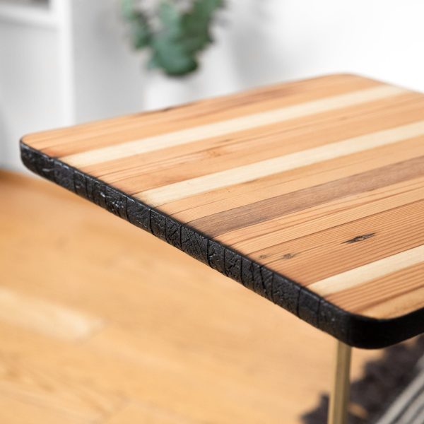 Home Slice Side Table For Sale - Image 3