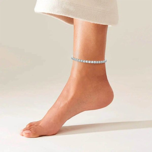 Sparkling Tennis Anklet Cheap - Image 2