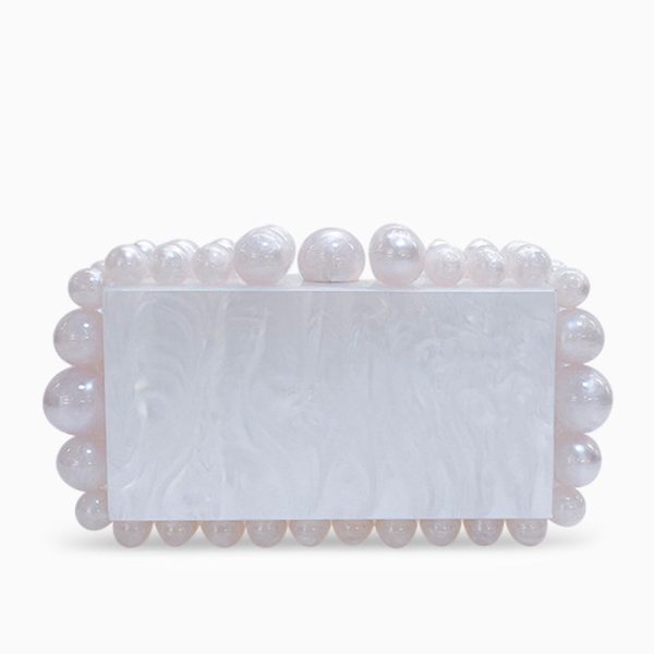 Acrylic Cloud Clutch Bag Sale