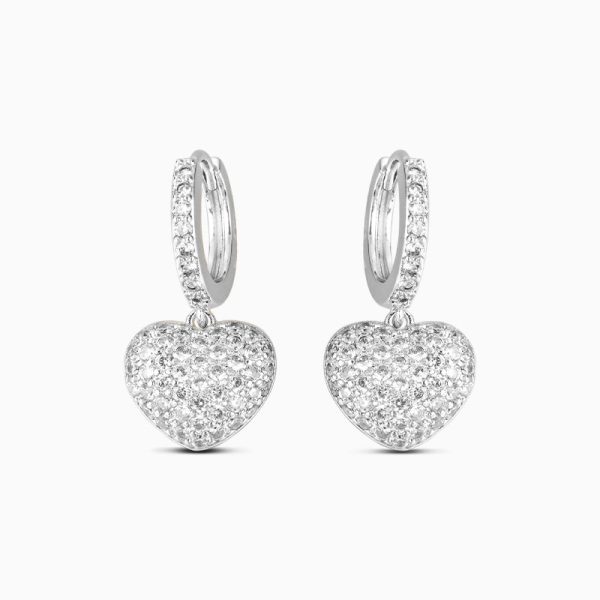 The Hills Heart Pendant Earrings Online - Image 5