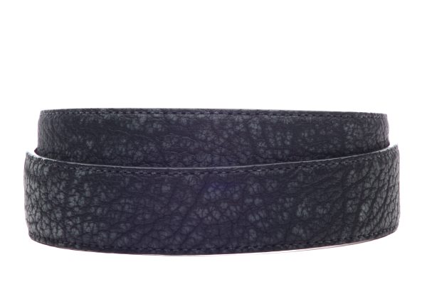 American Bison Leather   American Bison Suede Leather (strap only - 50  length) Hot on Sale - Image 3
