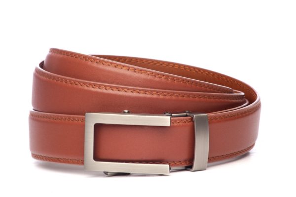 1.25  Cognac Leather w  buckle... Online Hot Sale - Image 2
