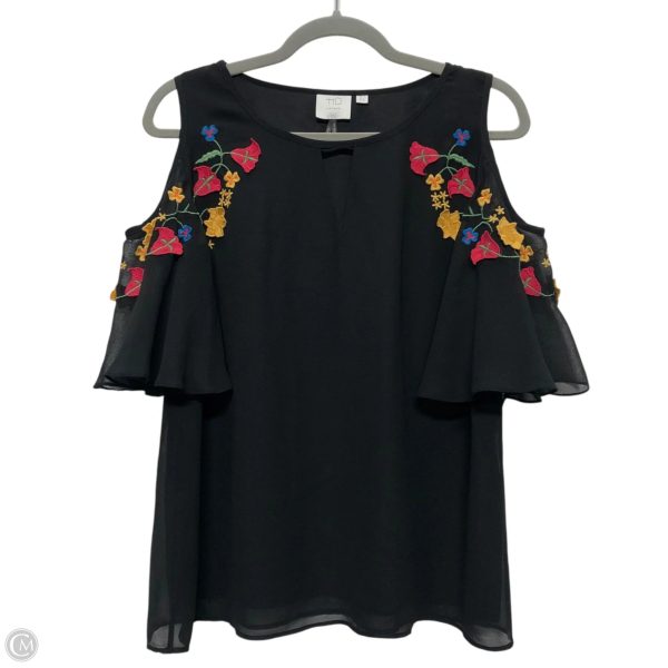 Top Short Sleeve By Hd In Paris In Black, Size: 8 Online