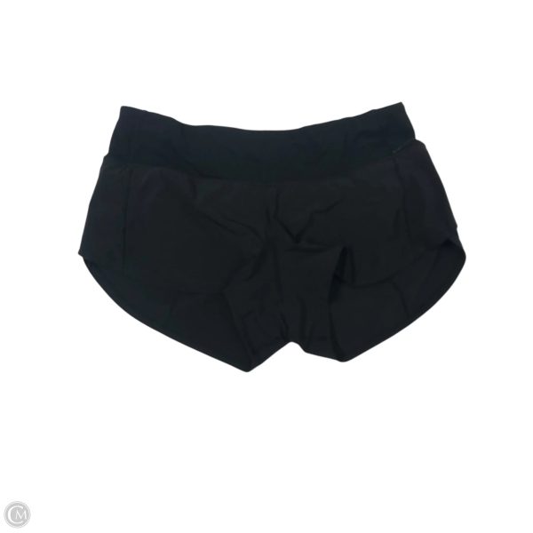 Athletic Shorts By Lululemon In Black, Size: 6 Cheap
